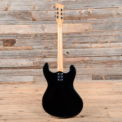 Zen-On Morales Mosrite Copy Black 1970s Electric Guitars / Solid Body