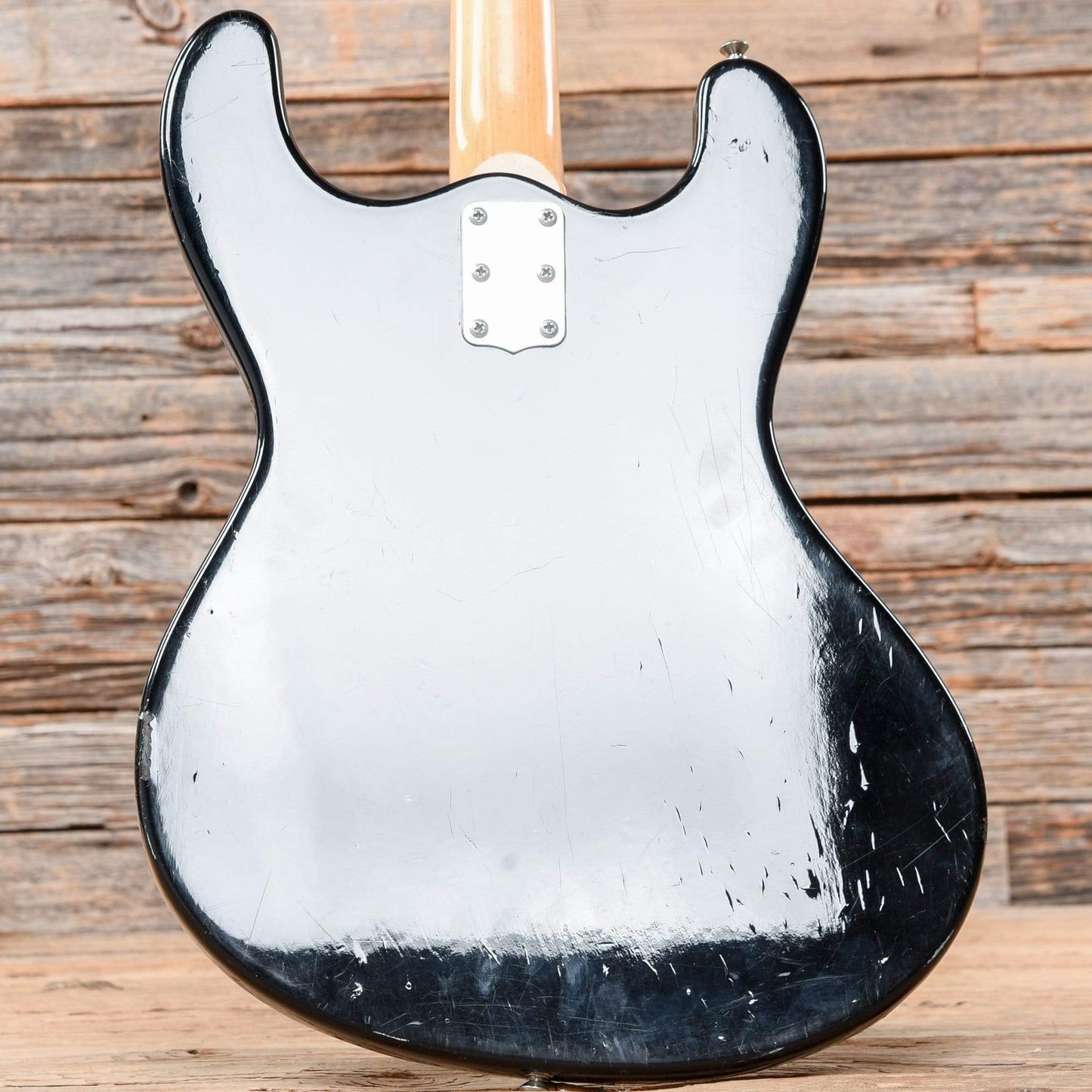 Zen-On Morales Mosrite Copy Black 1970s Electric Guitars / Solid Body