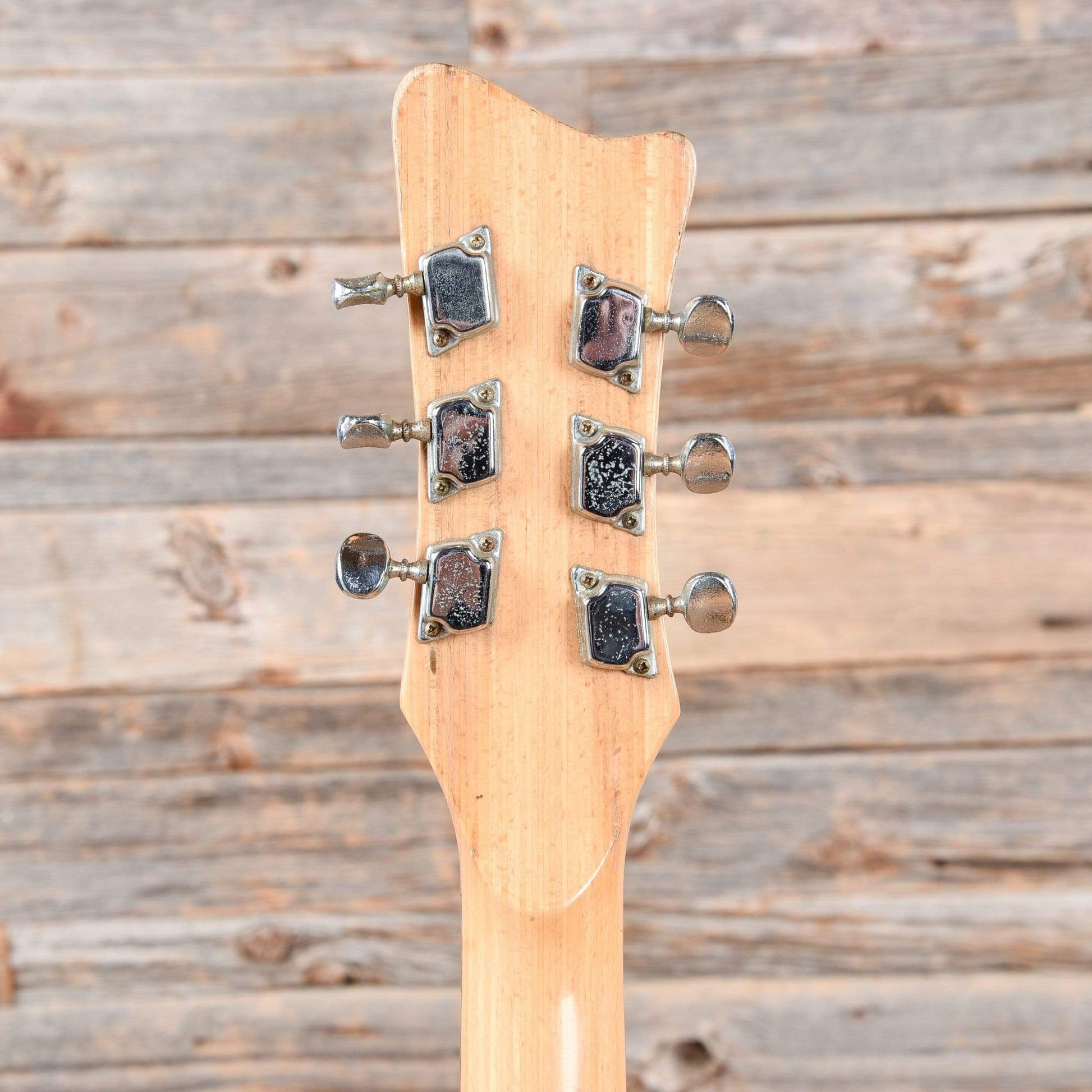 Zen-On Morales Mosrite Copy Black 1970s Electric Guitars / Solid Body