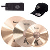 Zildjian 16/18/21" K Sweet Cymbal Set w/CDE Logo Hat & Stick Bag Accessories / Merchandise