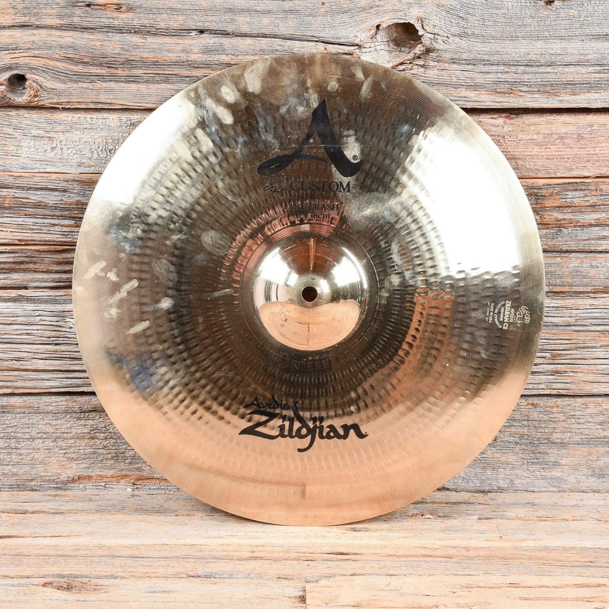 Zildjian 15" A Custom Fast Crash Drums and Percussion / Cymbals / Crash