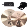 Zildjian 17/19" K Sweet Crash Cymbal Set w/CDE Logo Hat & Stick Bag Drums and Percussion / Cymbals / Crash