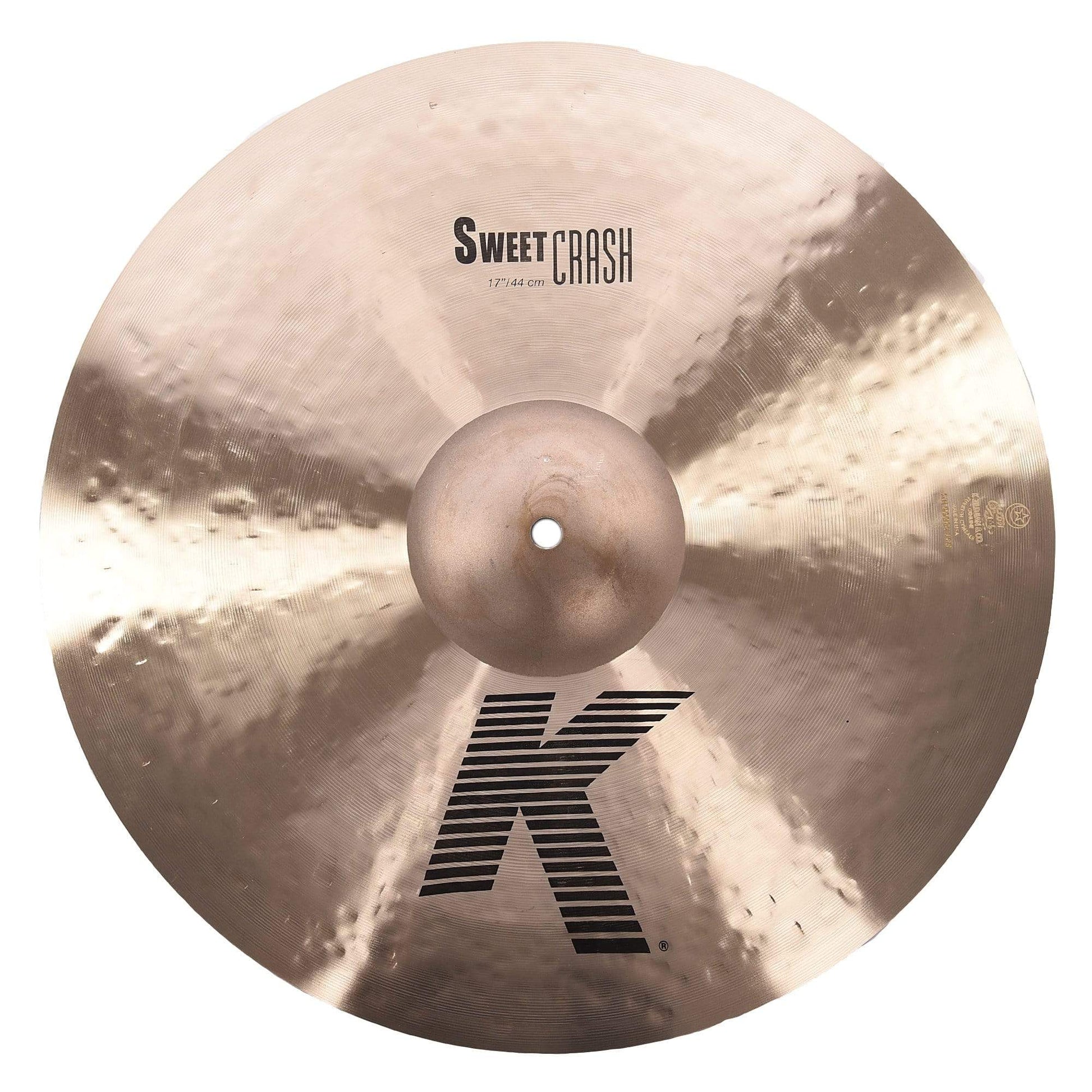 Zildjian 17" K Sweet Crash Cymbal Drums and Percussion / Cymbals / Crash