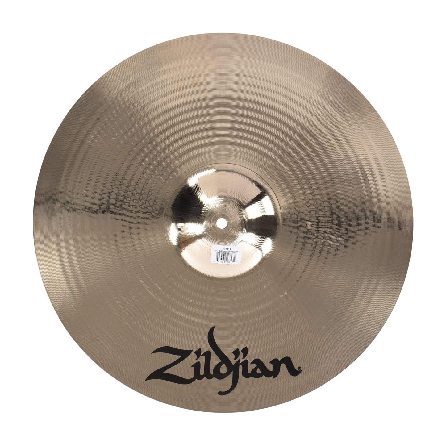Zildjian 18" A Custom Crash Cymbal Drums and Percussion / Cymbals / Crash