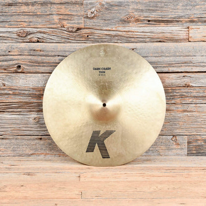 Zildjian 18" K Dark Thin Crash Drums and Percussion / Cymbals / Crash
