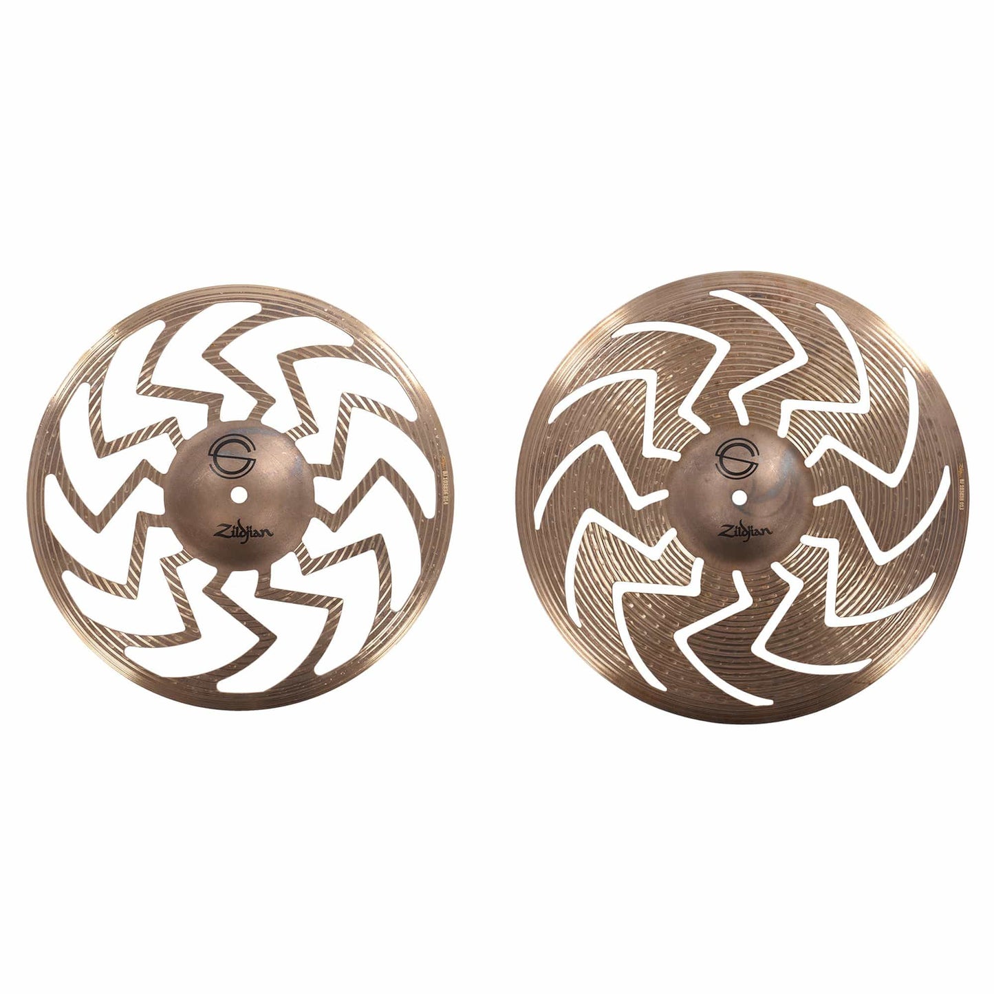 Zildjian 13/15" Concept Shop Small Turbine Cymbal Stack Drums and Percussion / Cymbals / Cymbal Packs