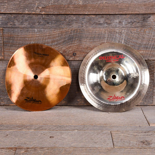 Zildjian 8" Trashformer/8" Oriental Trash Cymbal Stack Set Drums and Percussion / Cymbals / Cymbal Packs