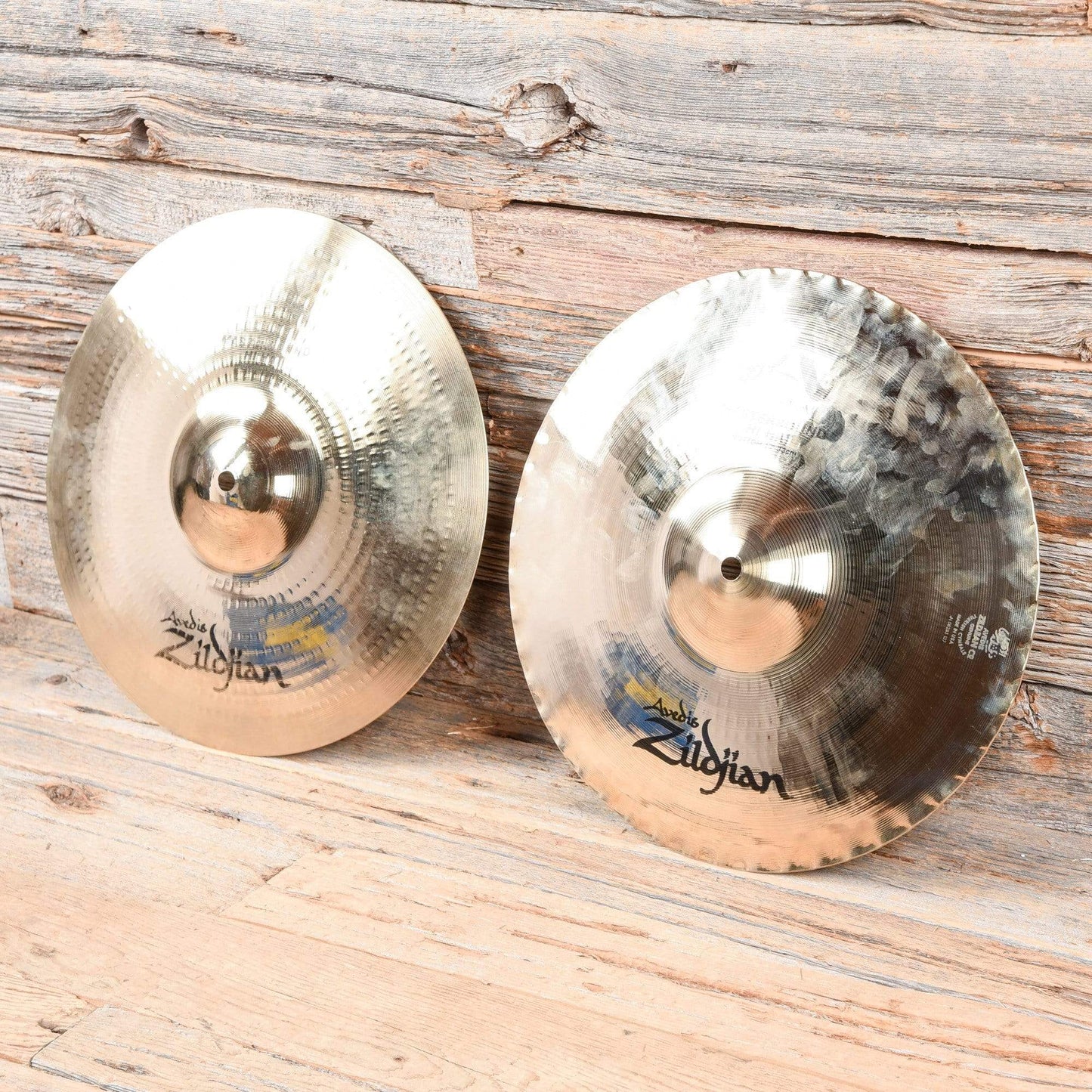 Zildjian 13" A Custom Mastersound Hi Hats Drums and Percussion / Cymbals / Hi-Hats