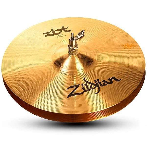 Zildjian 14 Inch ZBT Hi-hat Cymbal Pair Drums and Percussion / Cymbals / Hi-Hats