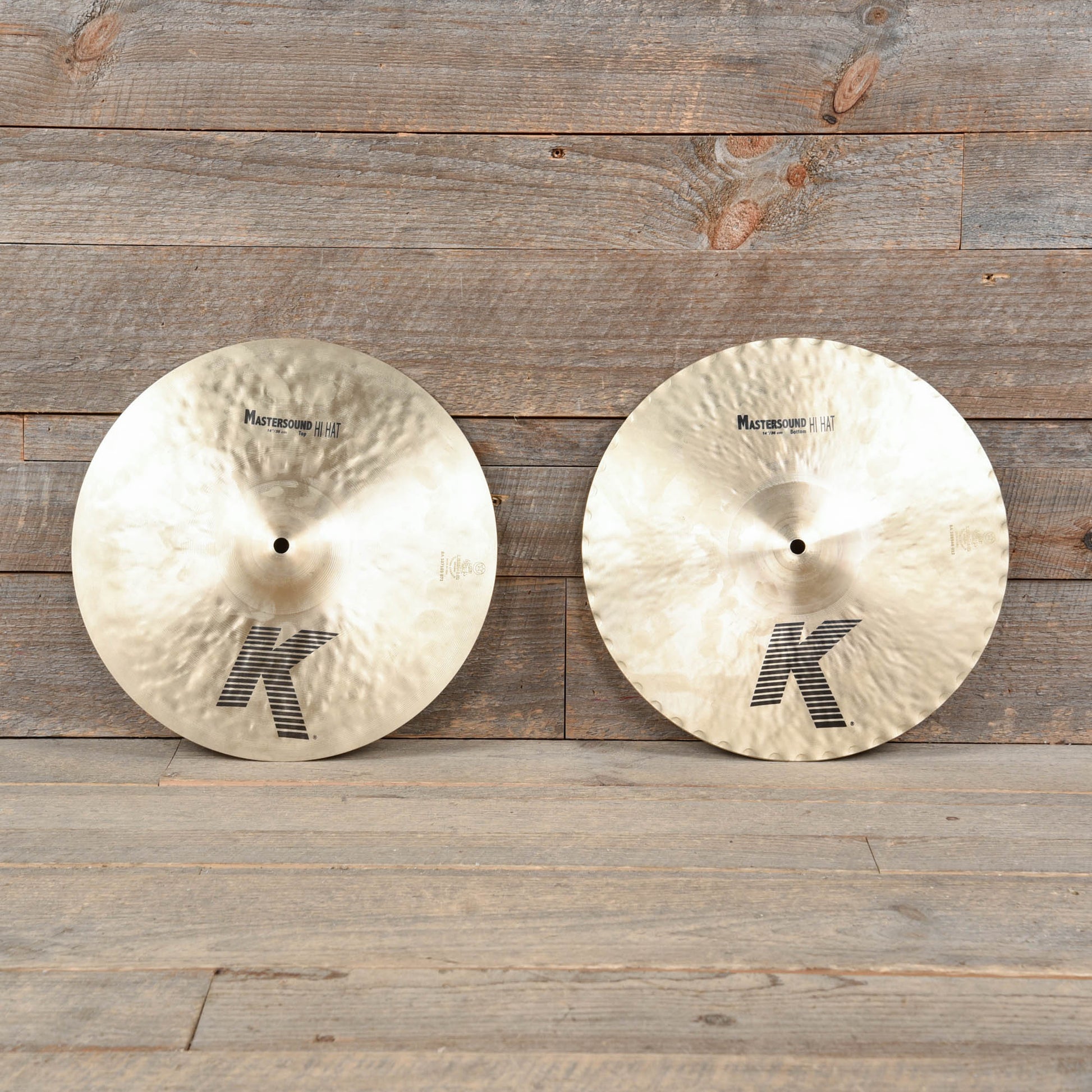 Zildjian 14" K Mastersound Hi-Hat Pair Drums and Percussion / Cymbals / Hi-Hats