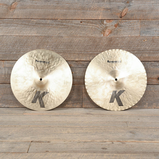 Zildjian 14" K Mastersound Hi-Hat Pair Drums and Percussion / Cymbals / Hi-Hats
