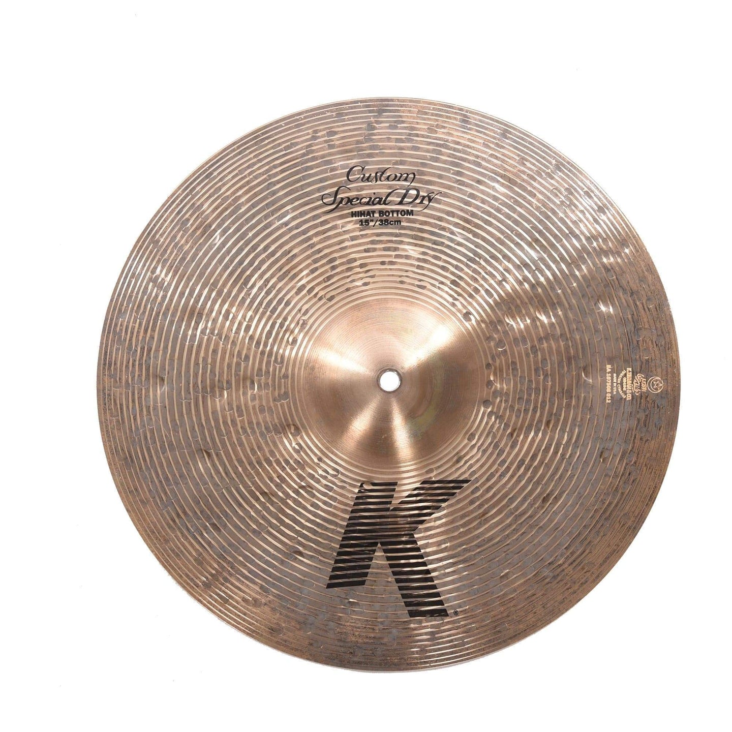 Zildjian 15" K Custom Special Dry HiHat Pair Chicago Music Exchange