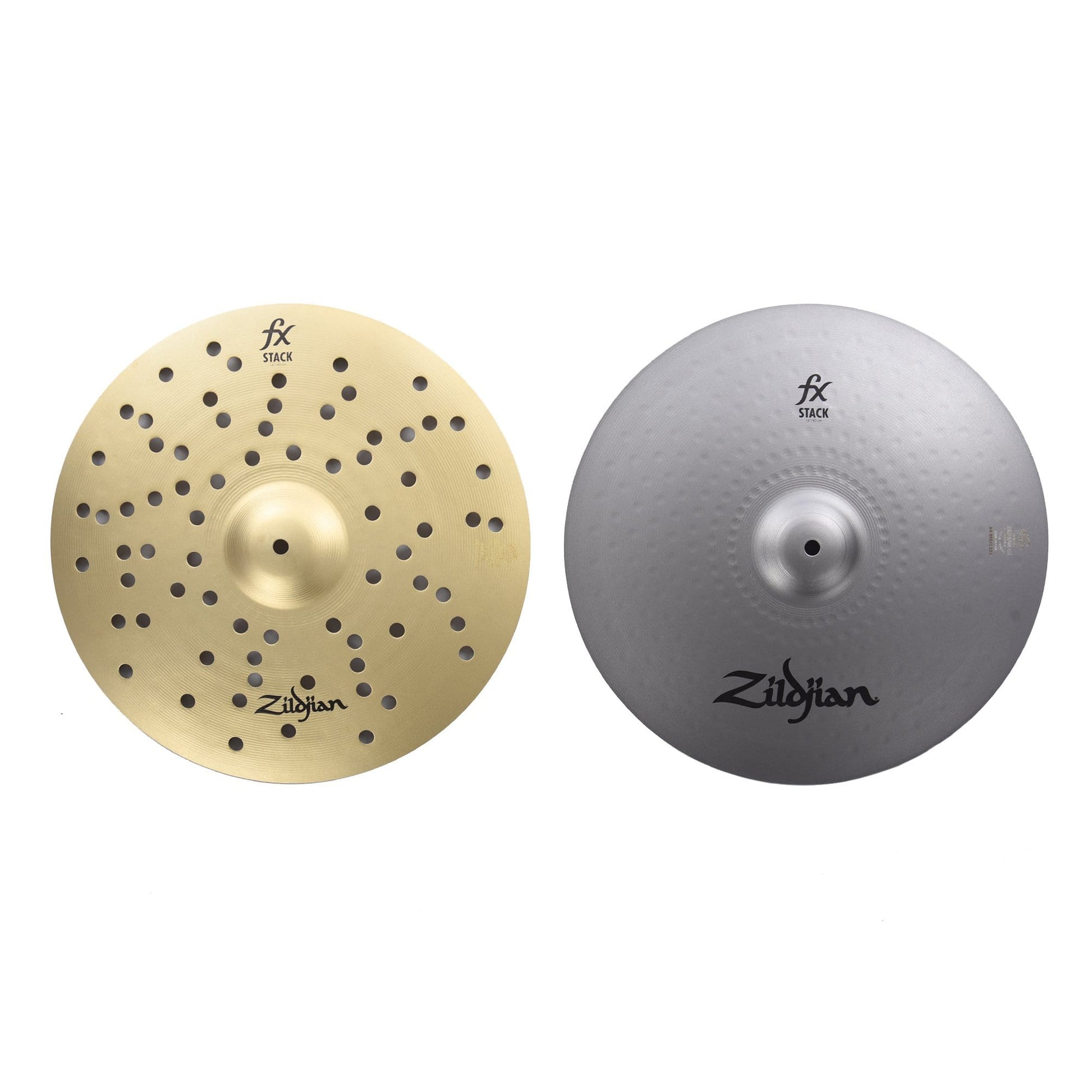 Zildjian 16" FX Cymbal Stack w/Mount Drums and Percussion / Cymbals / Hi-Hats