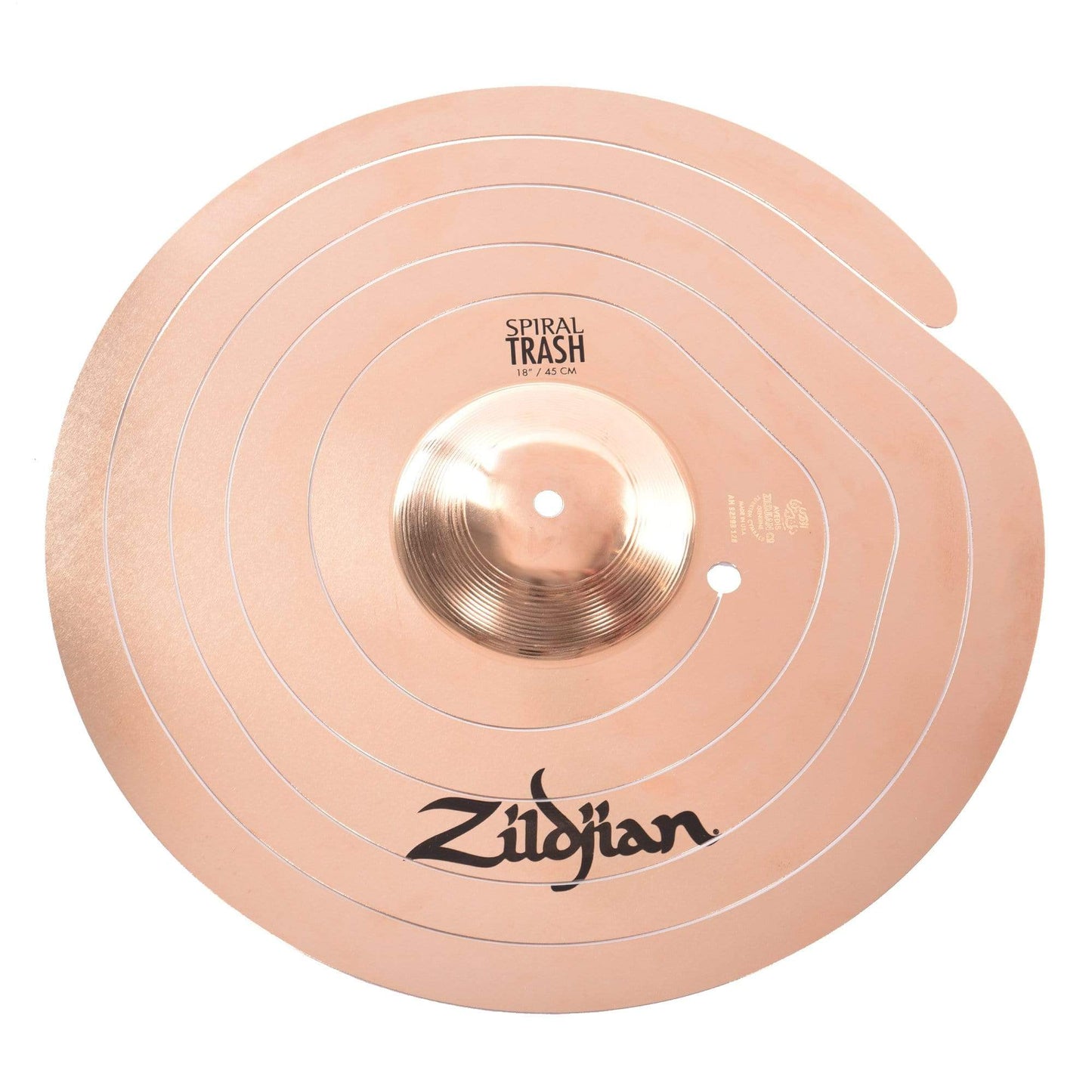 Zildjian 18" FX Spiral Trash Cymbal Drums and Percussion / Cymbals / Other (Splash, China, etc)