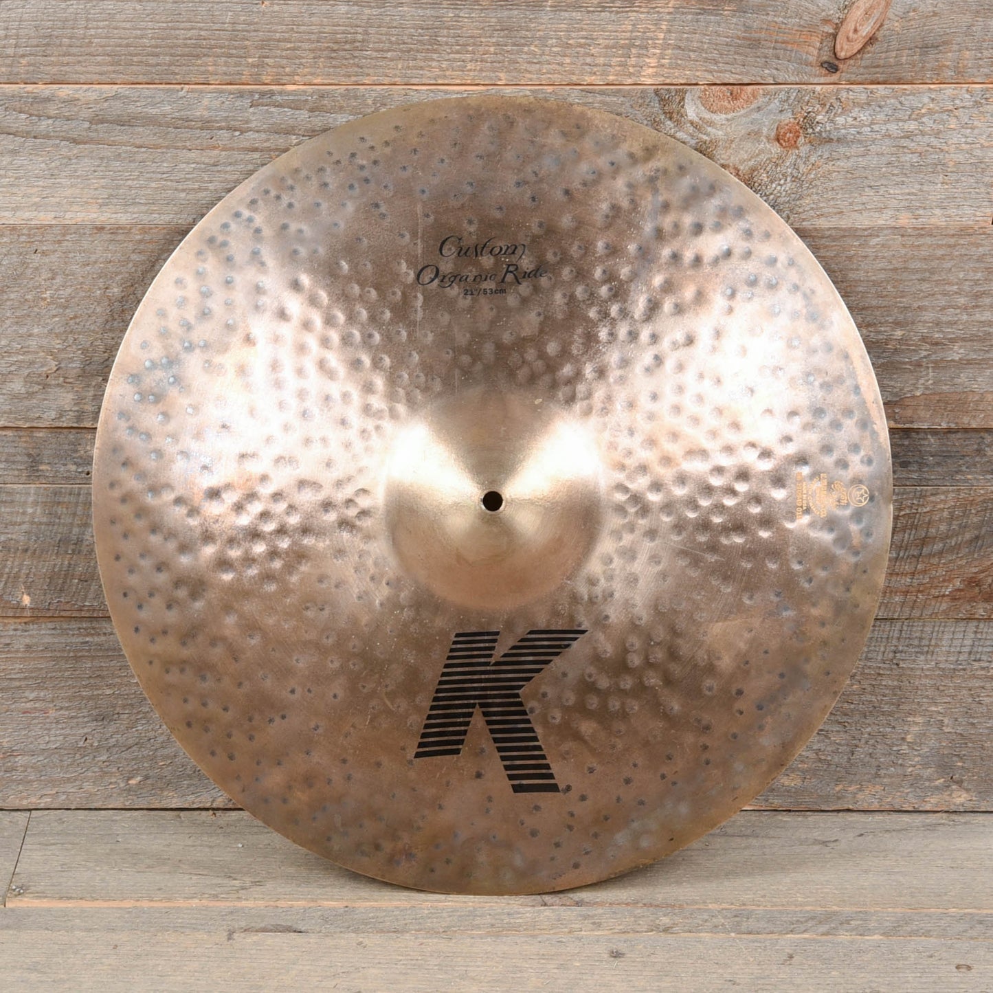 Zildjian 21" K Custom Organic Ride Cymbal Drums and Percussion / Cymbals / Ride
