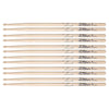 Zildjian 5A Natural Wood Tip Drum Sticks (6 Pair Bundle) Drums and Percussion / Parts and Accessories / Drum Sticks and Mallets