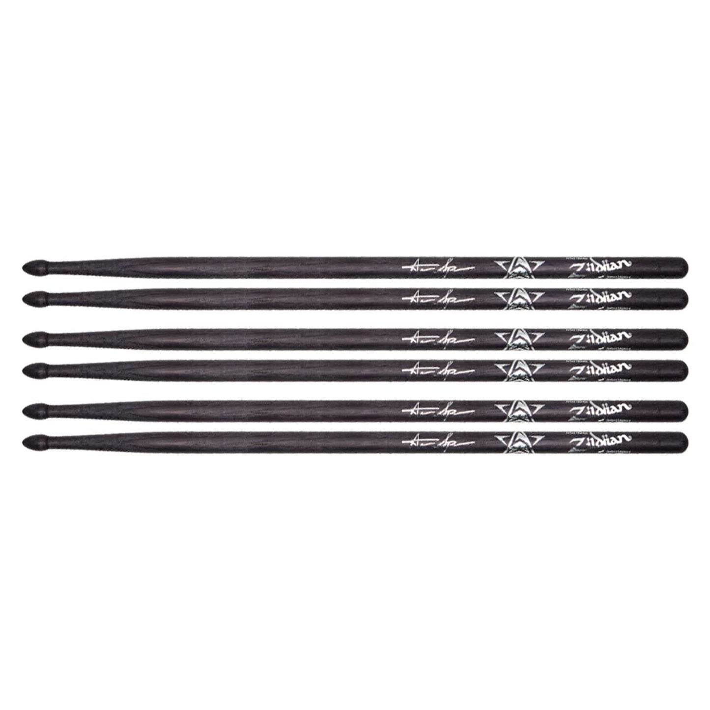 Zildjian Aaron Spears Signature Drum Sticks (3 Pair Bundle) Drums and Percussion / Parts and Accessories / Drum Sticks and Mallets