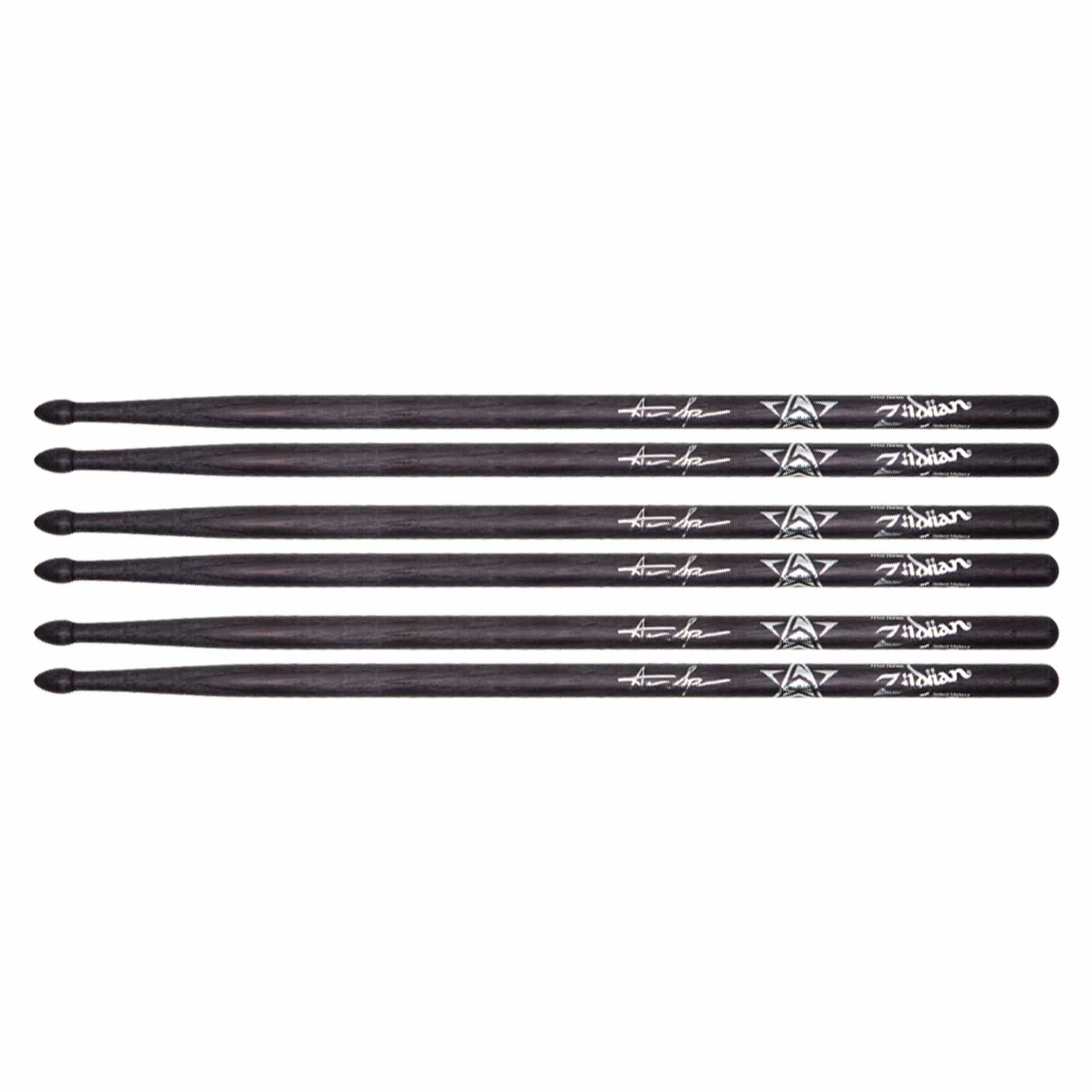 Zildjian Aaron Spears Signature Drum Sticks (3 Pair Bundle) Drums and Percussion / Parts and Accessories / Drum Sticks and Mallets