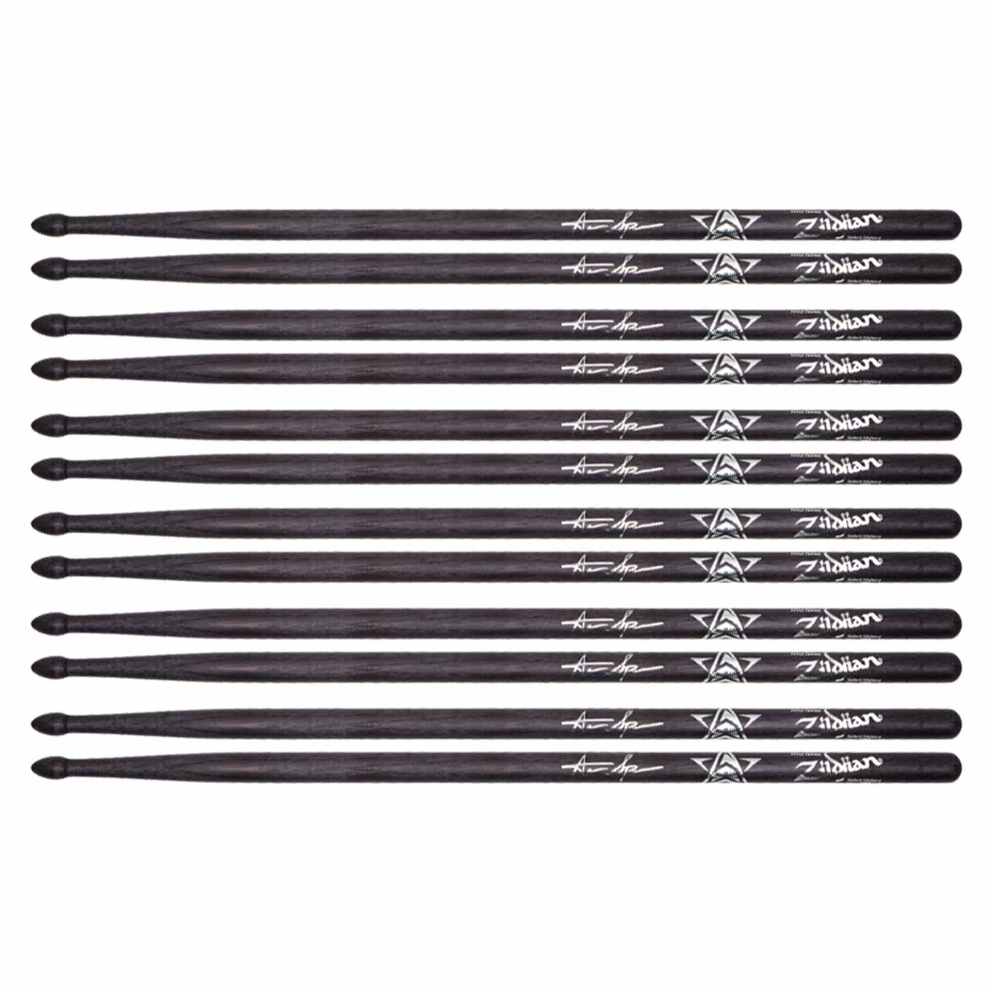 Zildjian Aaron Spears Signature Drum Sticks (6 Pair Bundle) Drums and Percussion / Parts and Accessories / Drum Sticks and Mallets