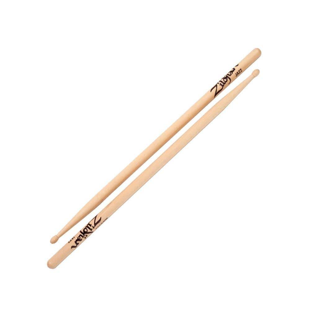 Zildjian Jazz Natural Wood Tip Drum Sticks Drums and Percussion / Parts and Accessories / Drum Sticks and Mallets