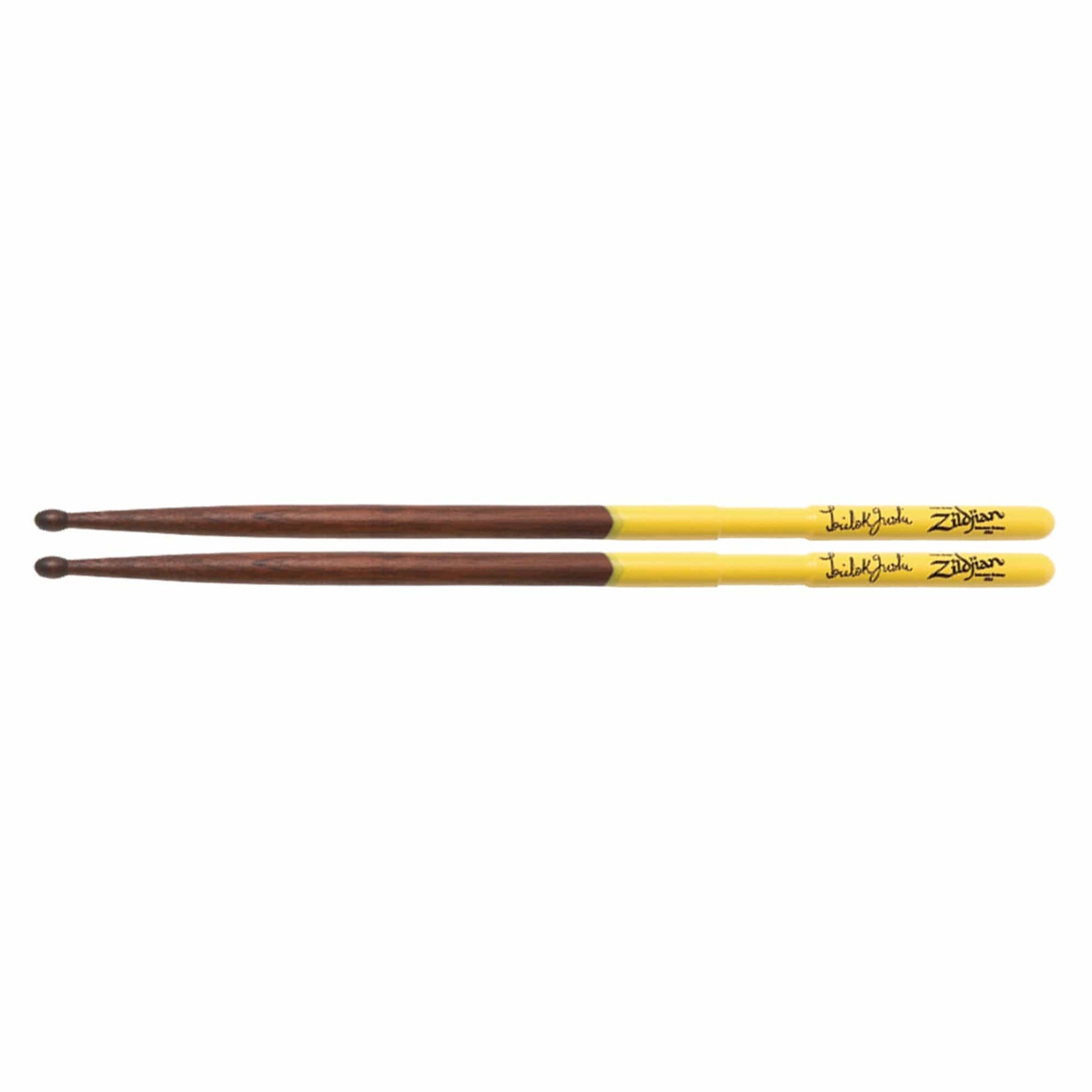 Zildjian Trilok Gurtu Walnut Dip Signature Drum Sticks Drums and Percussion / Parts and Accessories / Drum Sticks and Mallets