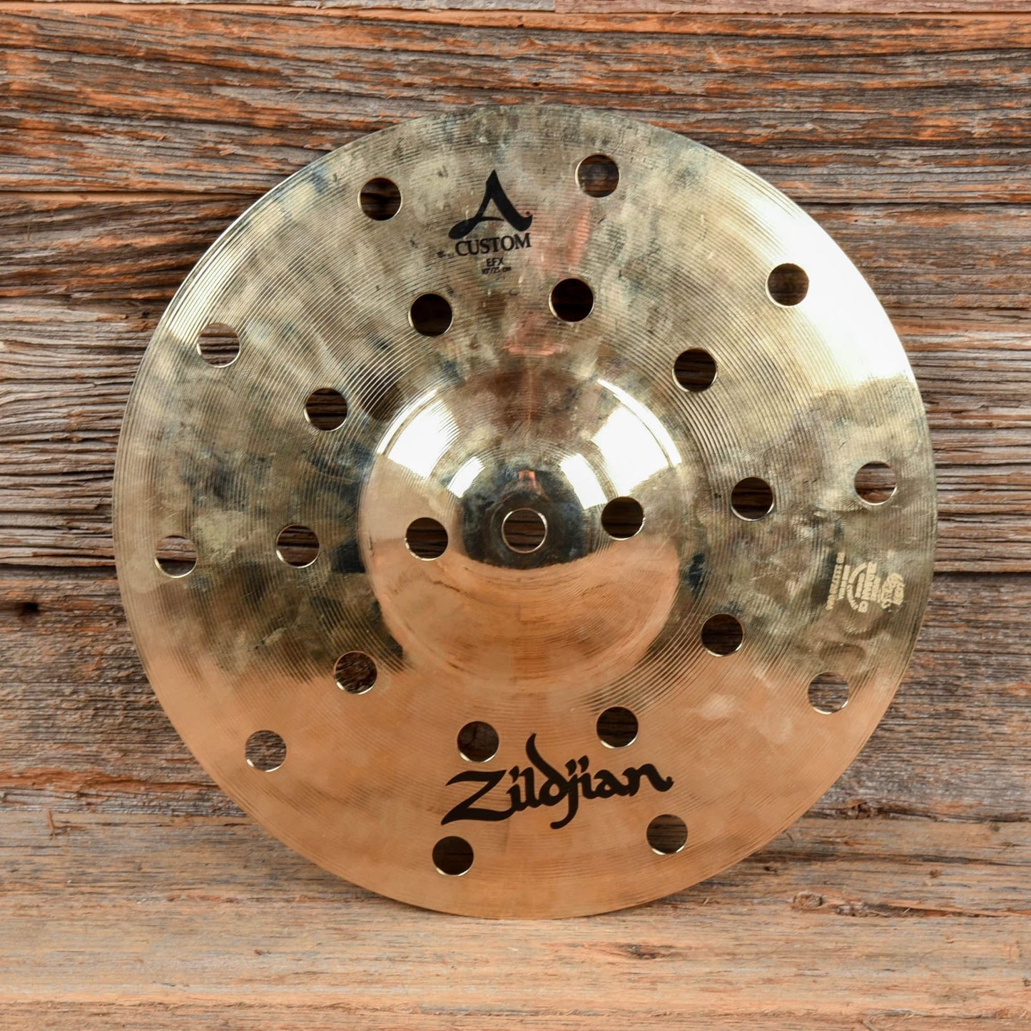 Zildjian 10" A Custom EFX Splash Cymbal USED Drums and Percussion