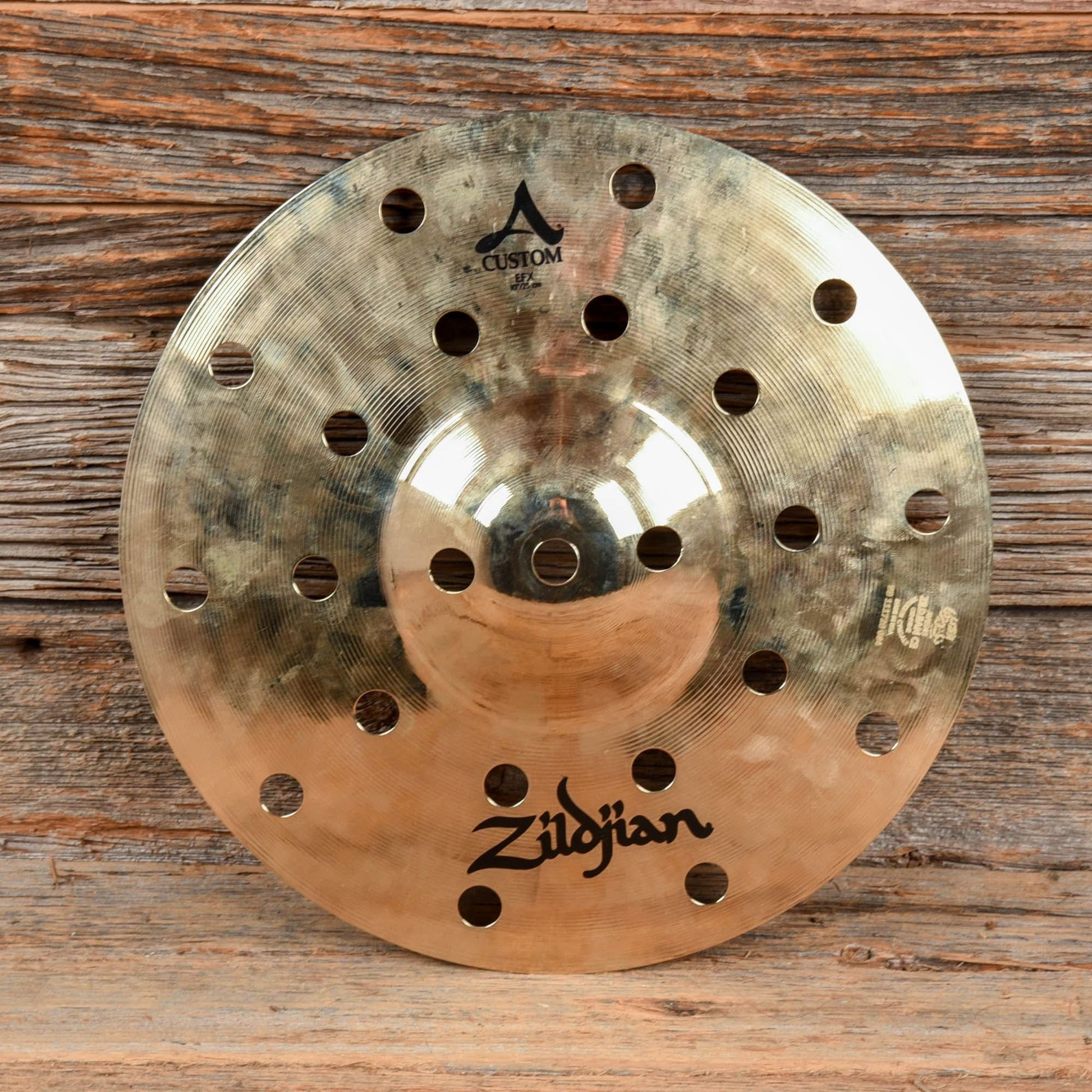 Zildjian 10" A Custom EFX Splash Cymbal USED Drums and Percussion