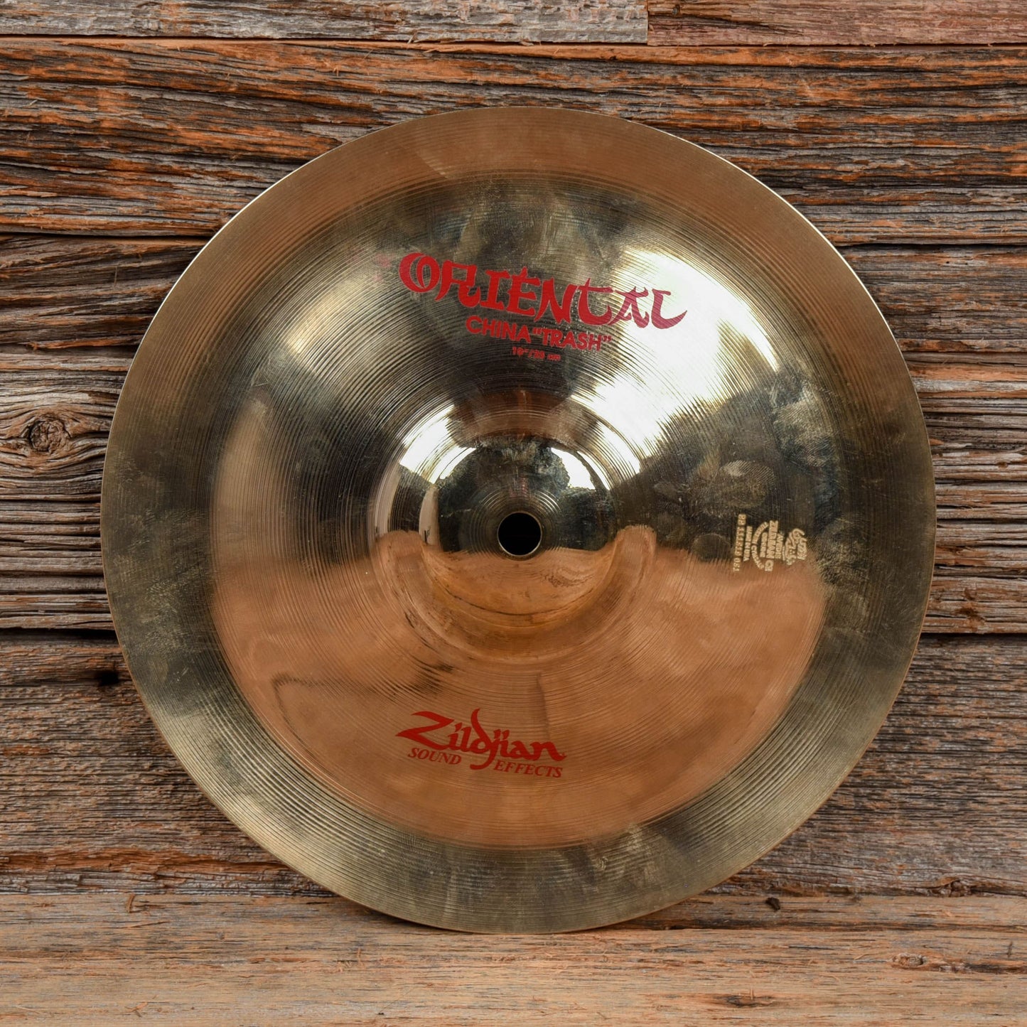 Zildjian 10" Oriental China Trash Cymbal USED Drums and Percussion