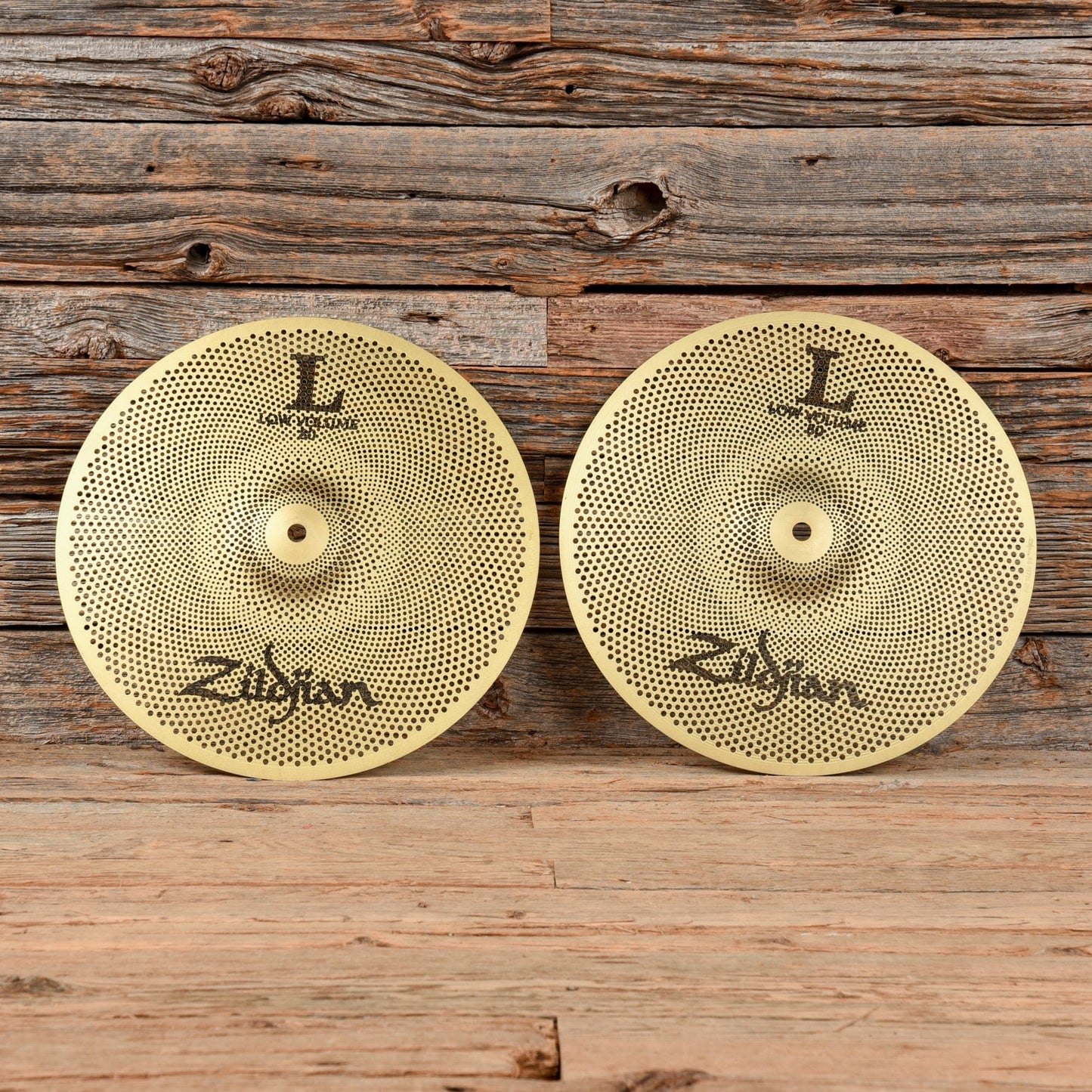 Zildjian 13" L80 Low Volume Hi-Hat Cymbals (Pair) Drums and Percussion