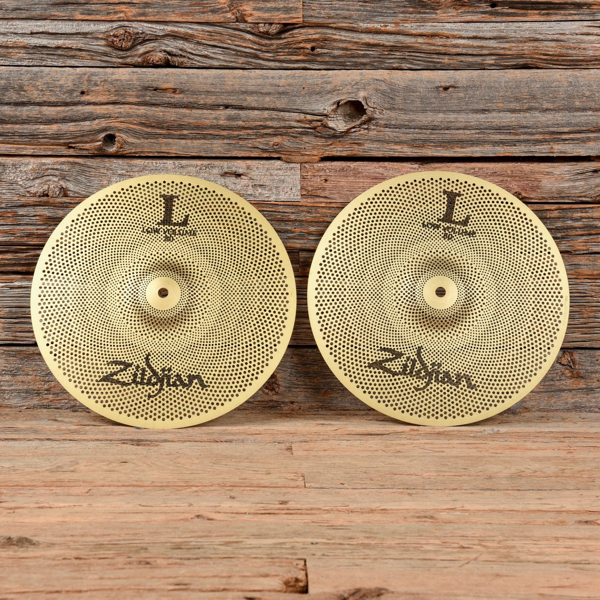 Zildjian 13" L80 Low Volume Hi-Hat Cymbals (Pair) Drums and Percussion
