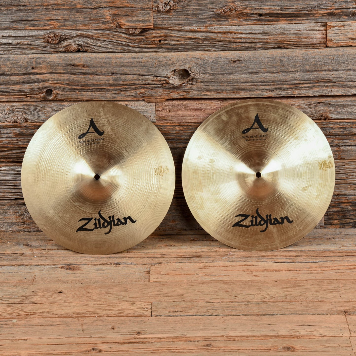Zildjian 14" A New Beat Hi-Hat Pair USED Drums and Percussion