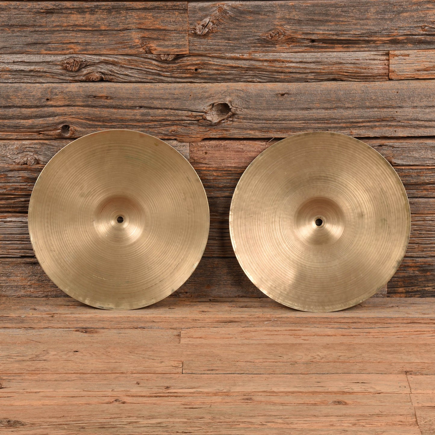 Zildjian 14"  Avedis 1960's Hi Hat Cymbals USED Drums and Percussion