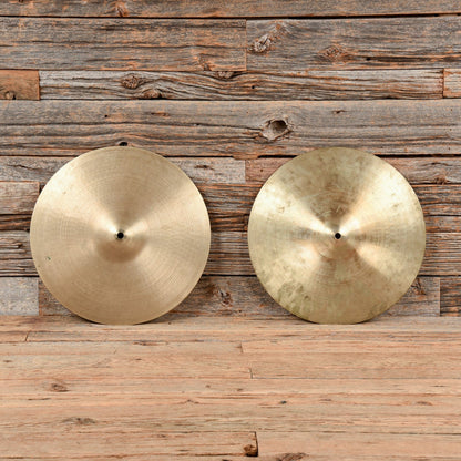Zildjian 14" Avedis 50's Hi Hat Cymbals USED Drums and Percussion