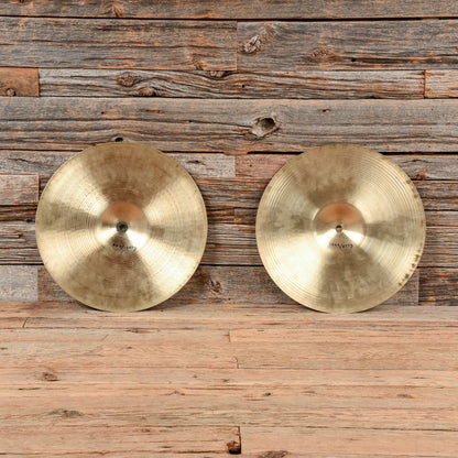 Zildjian 14" Avedis 50's Hi Hat Cymbals USED Drums and Percussion