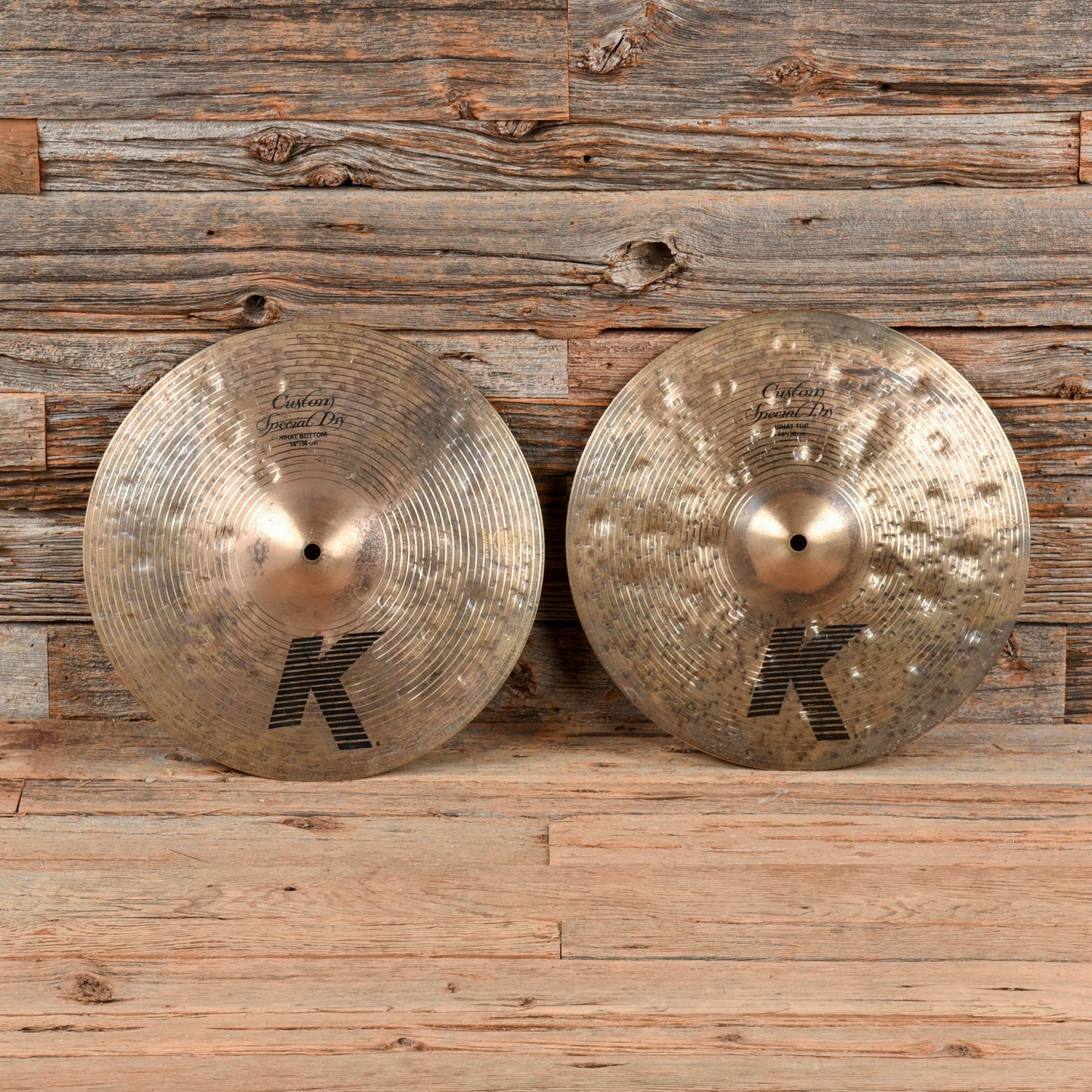 Zildjian 14” K Custom Special Dry Hi-Hats Pair USED Drums and Percussion