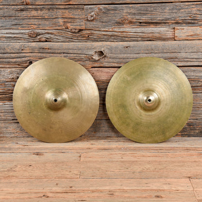 Zildjian 15" A HiHats 70s Drums and Percussion