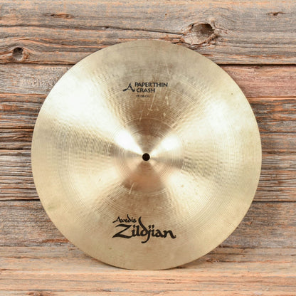 Zildjian 15" A Paper Thin Crash Cymbal USED Drums and Percussion