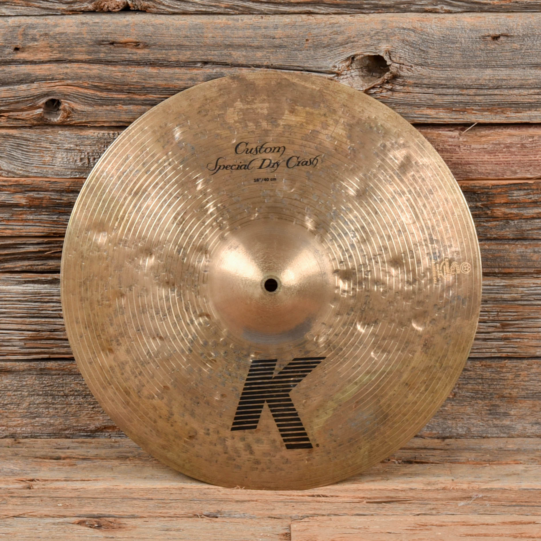 Zildjian 16” K Custom Special Dry Crash Cymbal USED Drums and Percussion