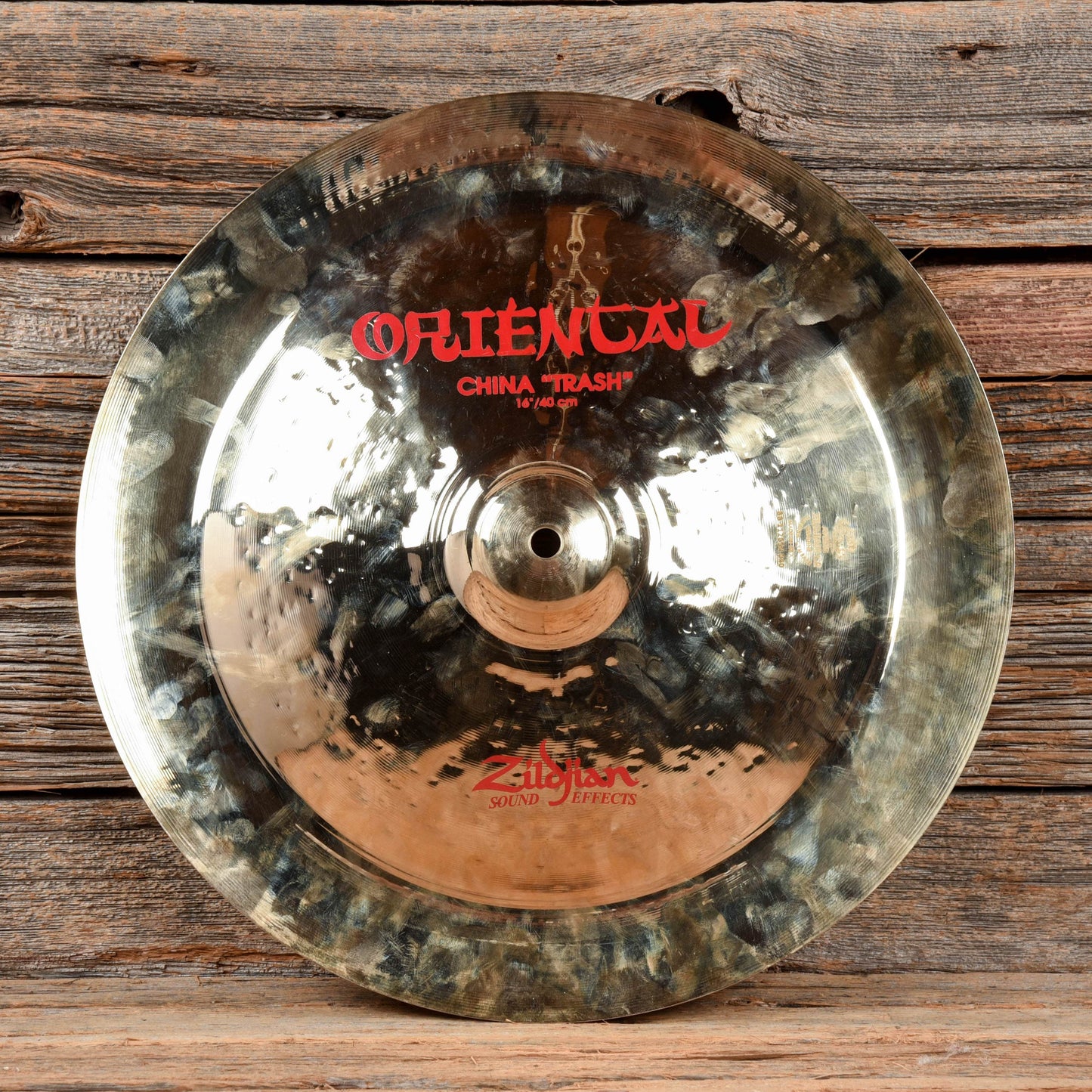 Zildjian 16" Oriental China Crash Cymbal USED Drums and Percussion