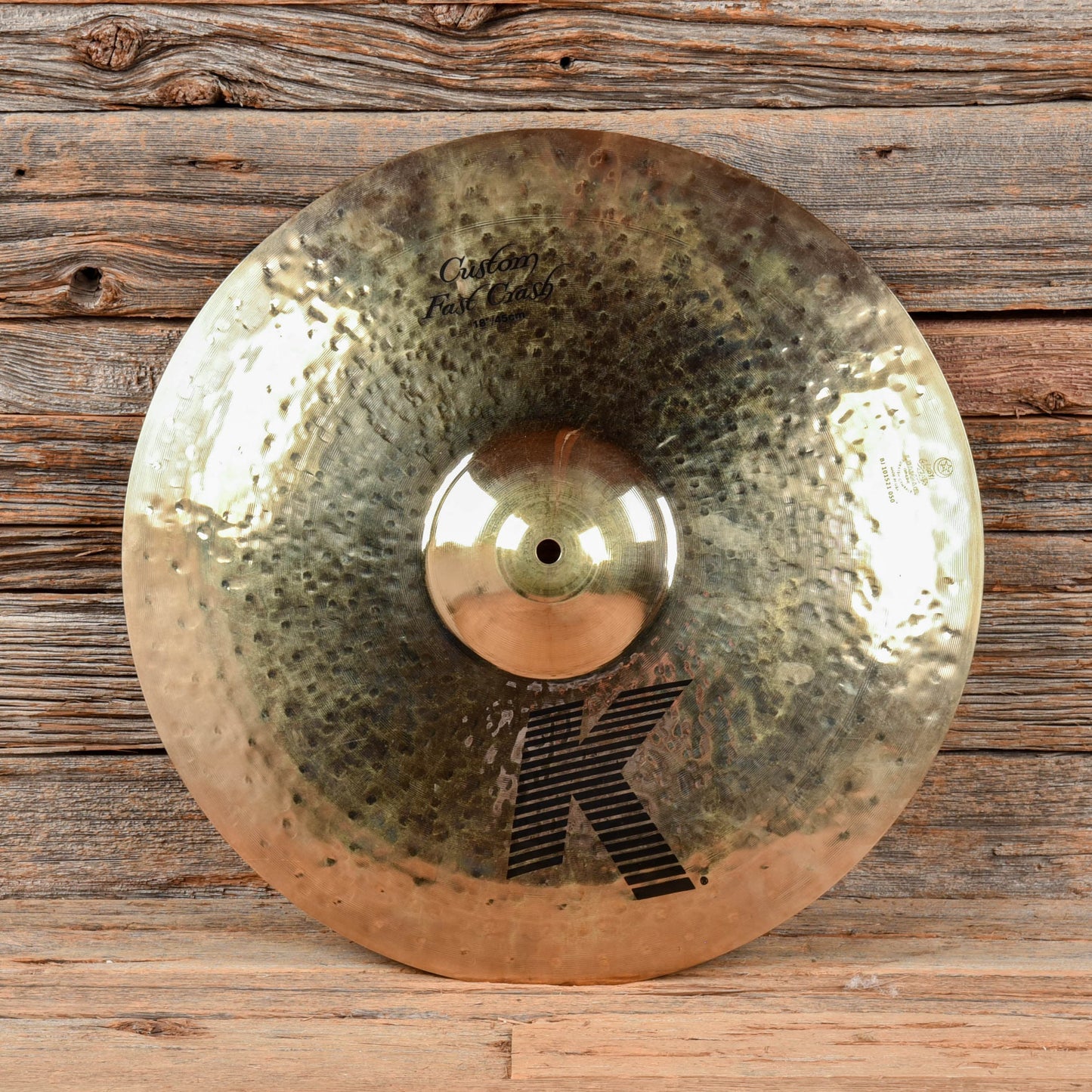 Zildjian 18 K Custom Fast Crash Drums and Percussion