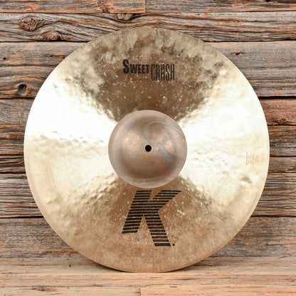 Zildjian 19" K Sweet Crash Cymbal USED Drums and Percussion
