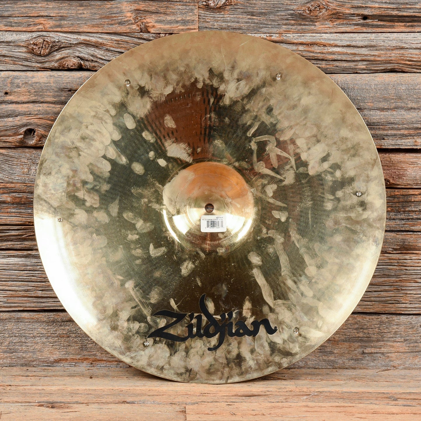 Zildjian 20" A Custom Sizzle Ride Cymbal USED Drums and Percussion