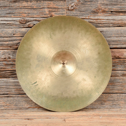 Zildjian 20" A Ride Cymbal USED 1970s Drums and Percussion