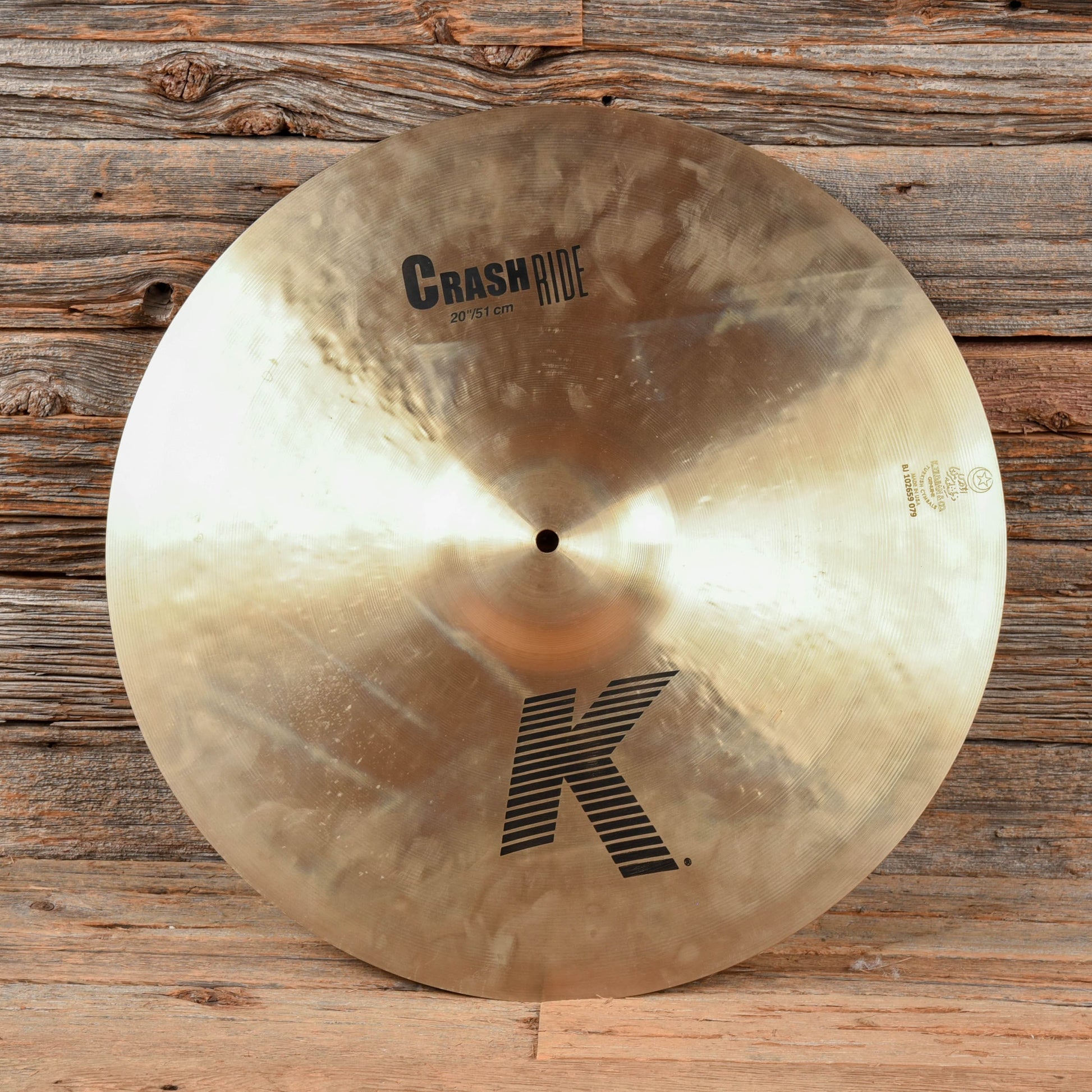 Zildjian 20 K Crash Ride Drums and Percussion