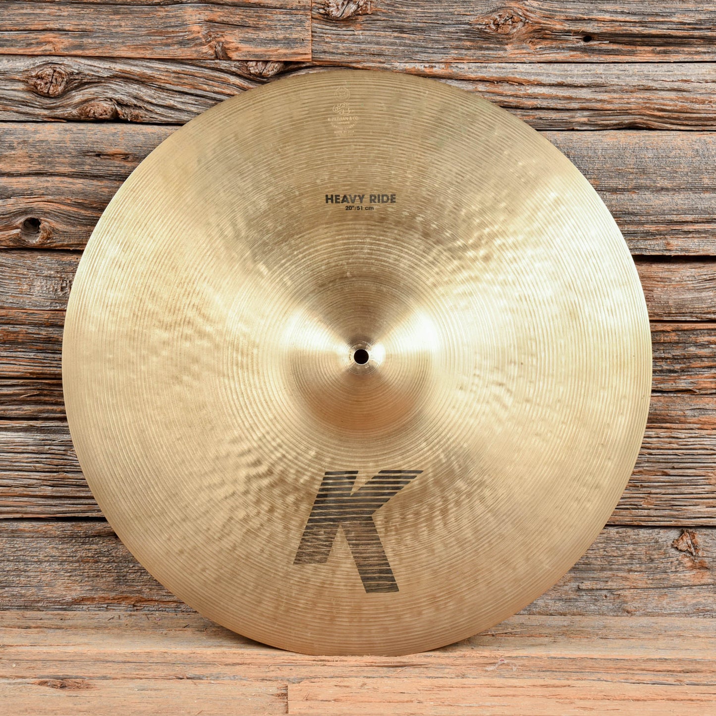Zildjian 20” K Heavy Ride Drums and Percussion