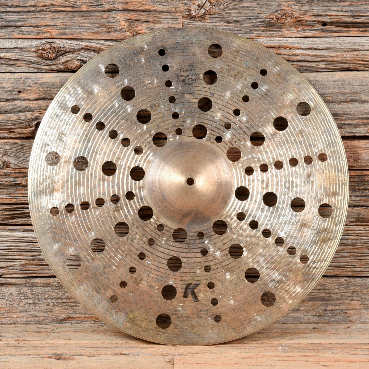 Zildjian 21" K Custom Special Dry Trash Crash Cymbal USED Drums and Percussion