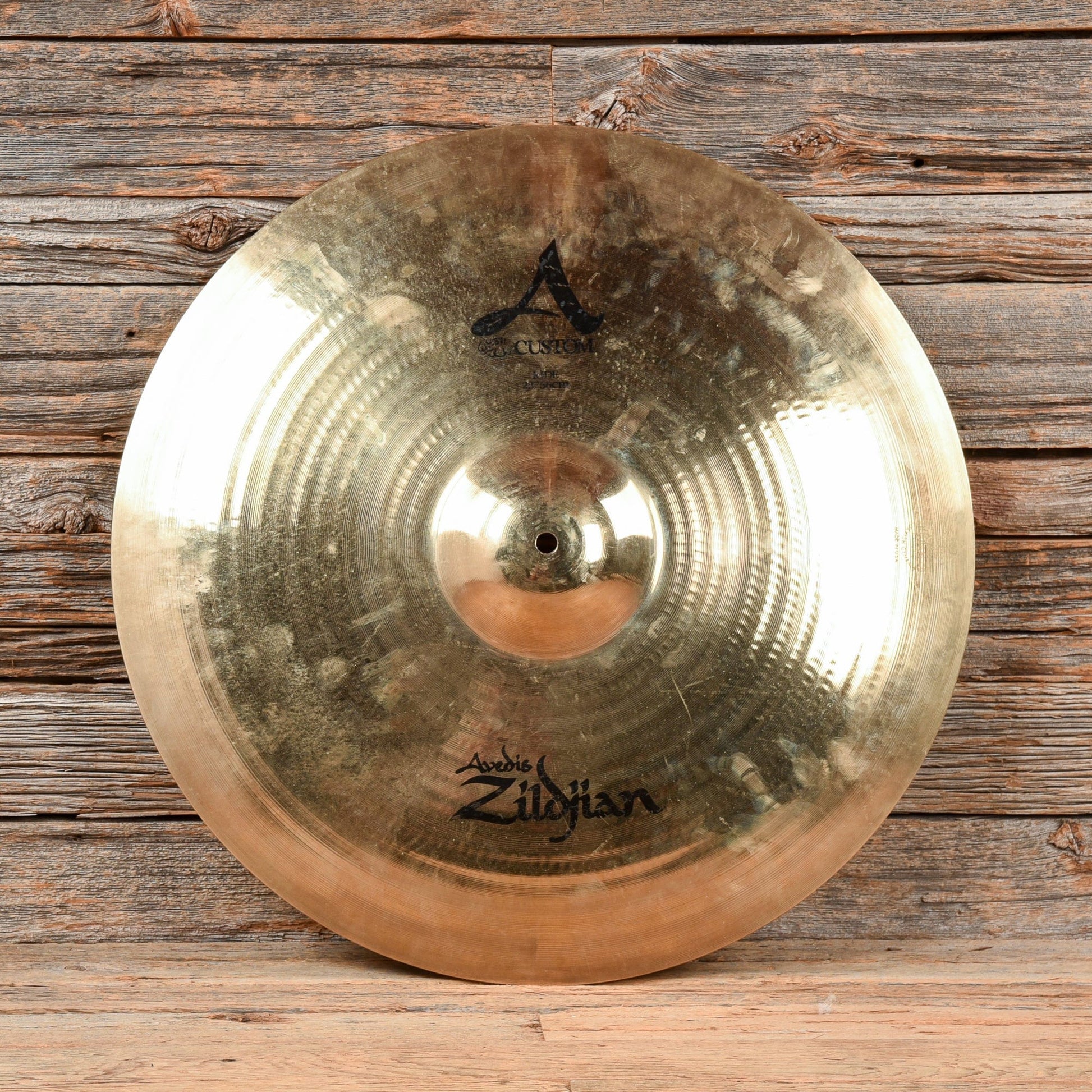 Zildjian 22" A Custom Ride Cymbal USED Drums and Percussion
