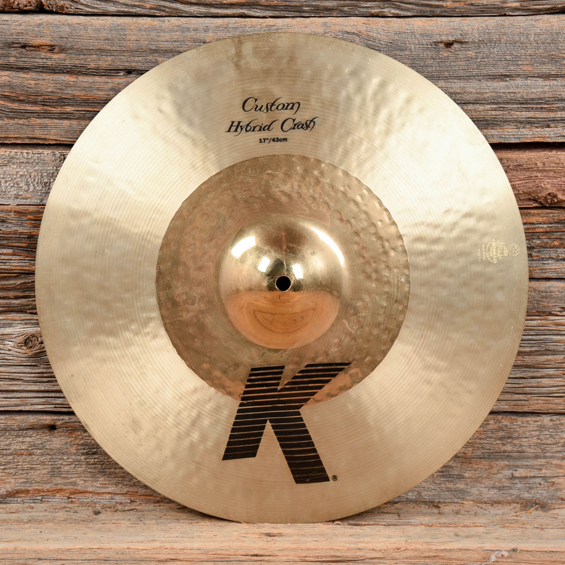 Zildjian K Custom Hybrid 17" Drums and Percussion
