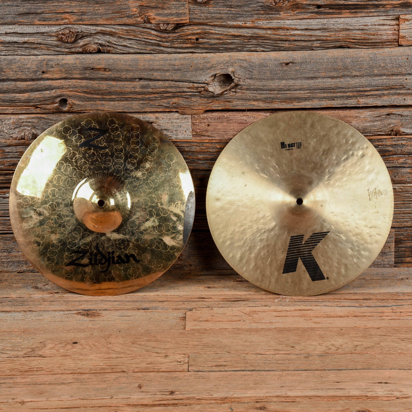 Zildjian Zildjian 14" K/Z Special Hi Hat Pair USED Drums and Percussion