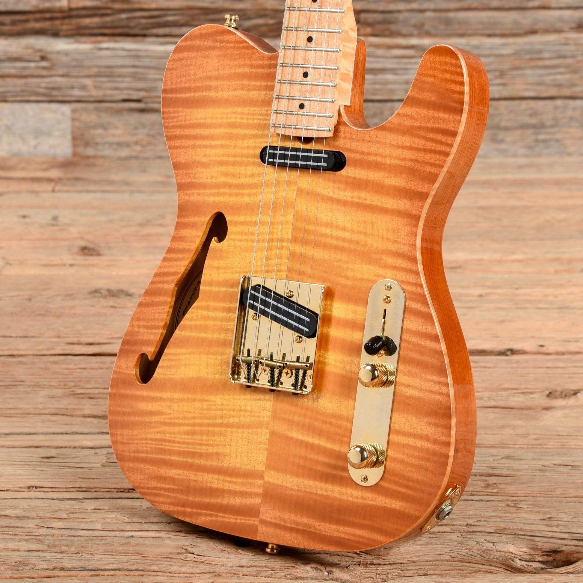 Zion "Ninety" Model Honeyburst 1996 Electric Guitars / Semi-Hollow